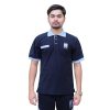 LuxeLine Polo Shirt Navy