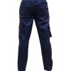 LuxeLine Pants Navy